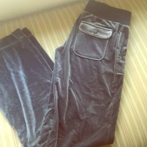 Gray Velvet Victoria’s Secret pants